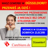 Gewerbe bez zameldowania w carebiuro.click